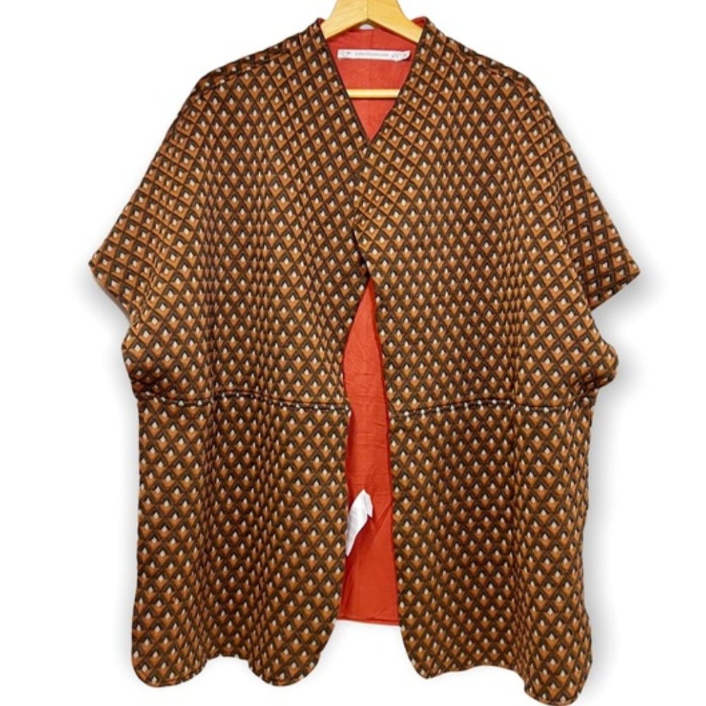 Oversized Sleeveless Quilted Vest/Coat